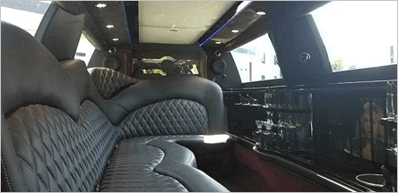 10 Passenger Limousine Concord Interior