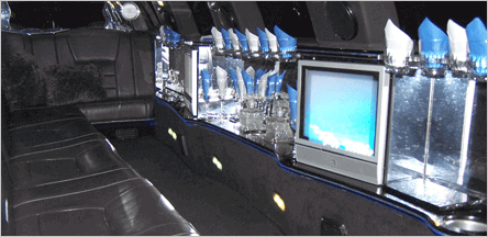 14 Passenger Limousine Concord Interior