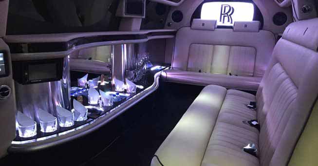 Rolls Limo Concord Interior