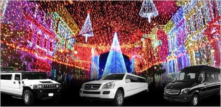 Christmas Light Tours Limo Concord