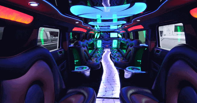 Concord Hummer Limo Interior