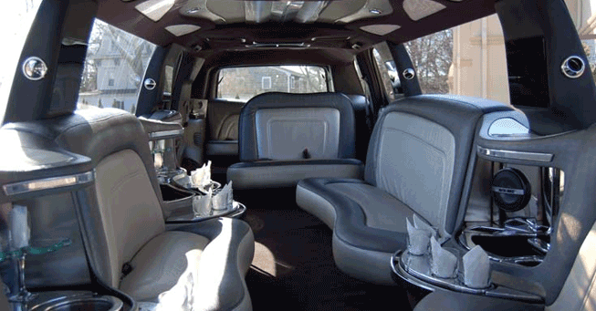 Escalade Limo Concord Interior