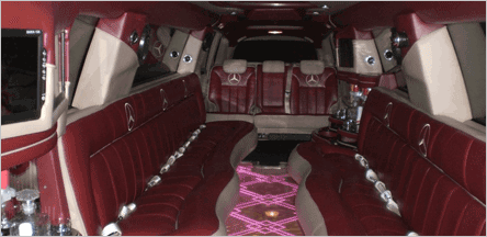 Mercedes GL550 Limousine Concord Interior