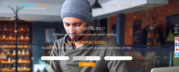 Journ Along Travel Matching App